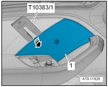 Установка подсветки дверей на Audi A3 8V