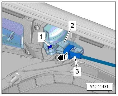 Установка подсветки дверей на Audi A3 8V