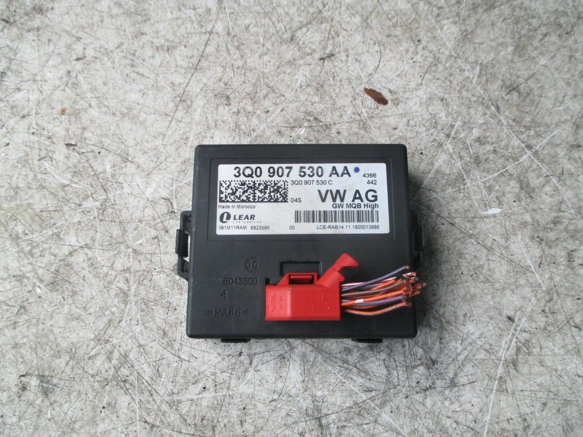 Gateway 5Q0907530 / 3Q0907530 — распиновка блока J533 (диагностический интерфейс шин данных)