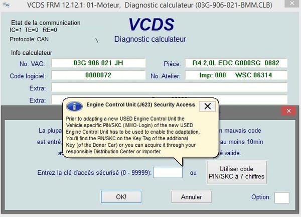 MQB Platform Security Codes
